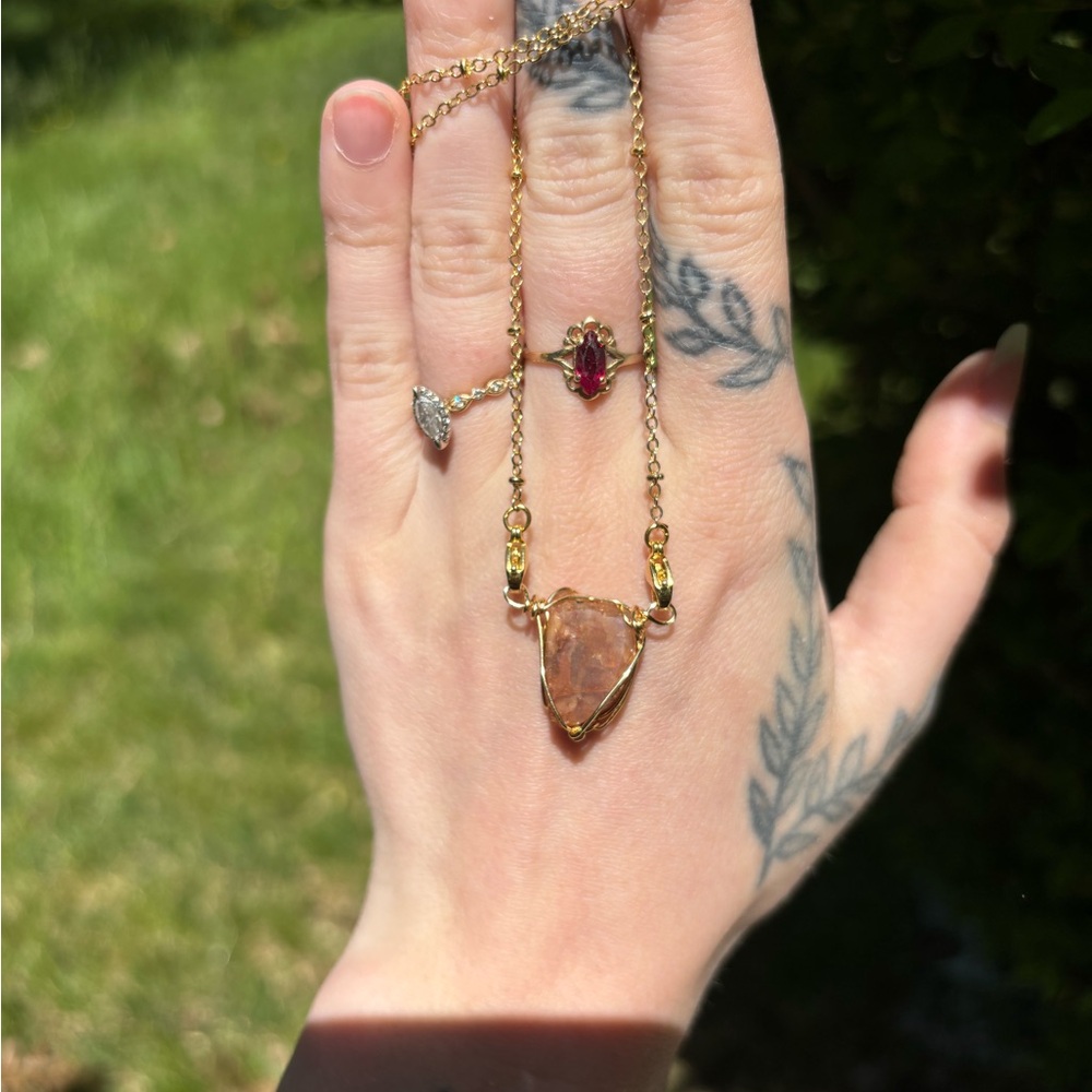 Sunstone Interchangeable Necklace - image 3